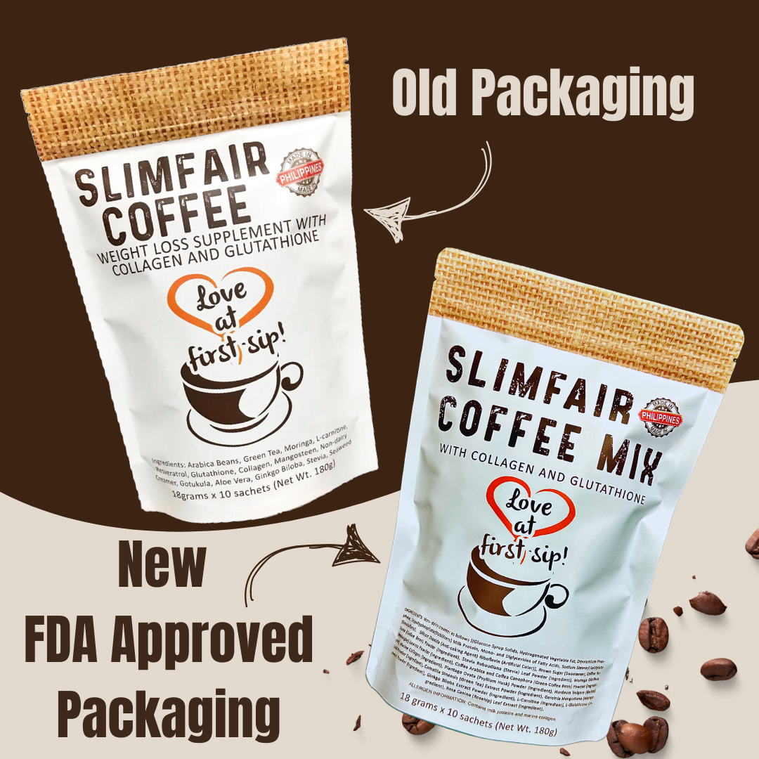 Slimfair Coffee with Collagen, Glutathione, L-carnitine SLIMFAIR Slimfair Coffee with Collagen, Glutathione, L-carnitine SLIMFAIR