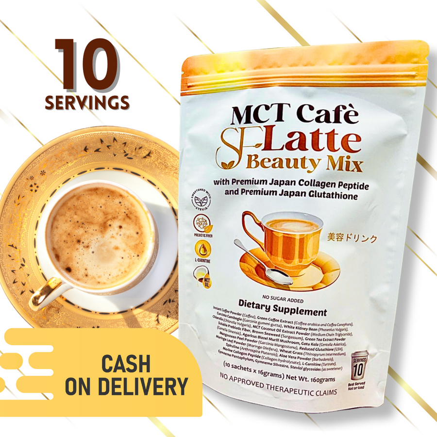 NEW SLIMFAIR CAFE LATTE BEAUTY MIX (10 SACHETS)