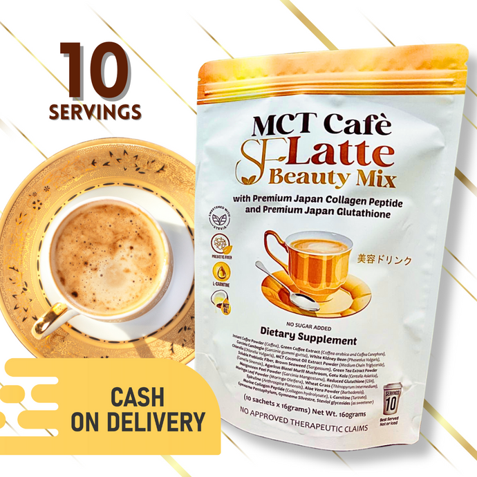 NEW SLIMFAIR CAFE LATTE BEAUTY MIX (10 SACHETS)