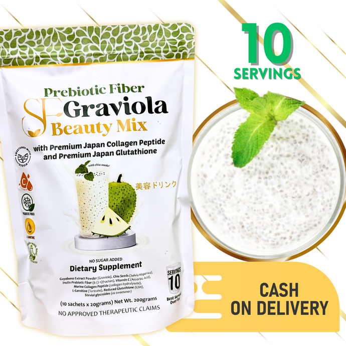 SF BEAUTY MIX - GRAVIOLA/GUYABANO WITH CHIA SEEDS (10 servings)