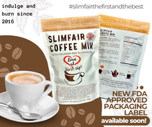 Load image into Gallery viewer, Slimfair Coffee with Collagen, Glutathione, L-carnitine