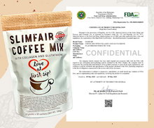 Load image into Gallery viewer, Slimfair Coffee with Collagen, Glutathione, L-carnitine