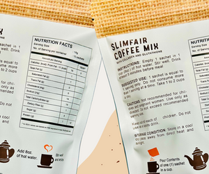 Slimfair Coffee with Collagen, Glutathione, L-carnitine