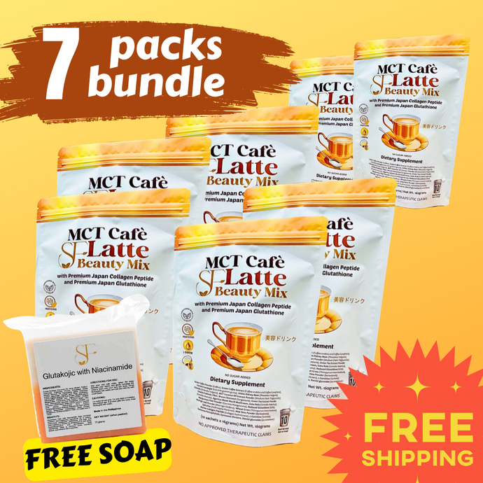 7 CAFE LATTE FREE Glutakojic Soap