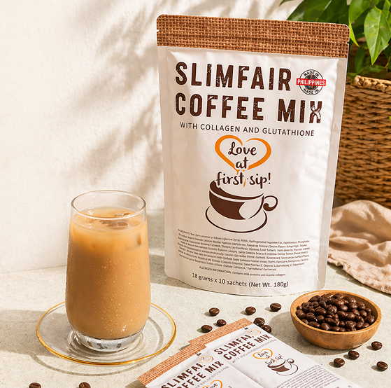 Slimfair Coffee with Collagen, Glutathione, L-carnitine