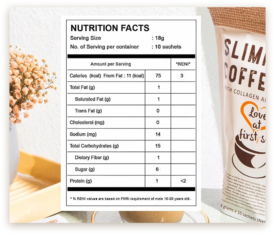 Nutrition facts