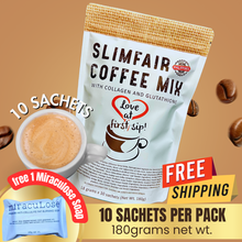 Load image into Gallery viewer, Slimfair Coffee with Collagen, Glutathione, L-carnitine